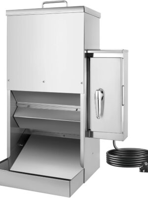 16L Large Automatic Dog Feeder with Timer, Stainless Steel Pet Food Dispenser W/Programmable Feeding Schedule for Large Breed Dogs or Cats