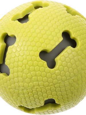 Pet Dog Molar Toy: Puppy Teething Toys Interactive Chew Training Chewer, Tough Pet Sound Ball for Aggressive Chewers