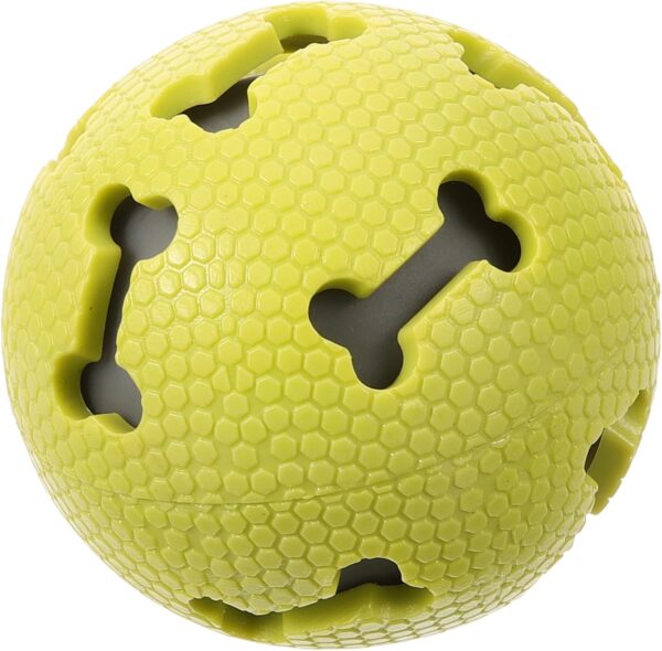 Pet Dog Molar Toy: Puppy Teething Toys Interactive Chew Training Chewer, Tough Pet Sound Ball for Aggressive Chewers